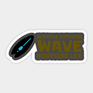 VINTAGE BODYSURF Sticker